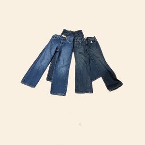 bootcut and strait size 8 boy jeans